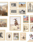LARGE 11x14 Boho Western Home Decor