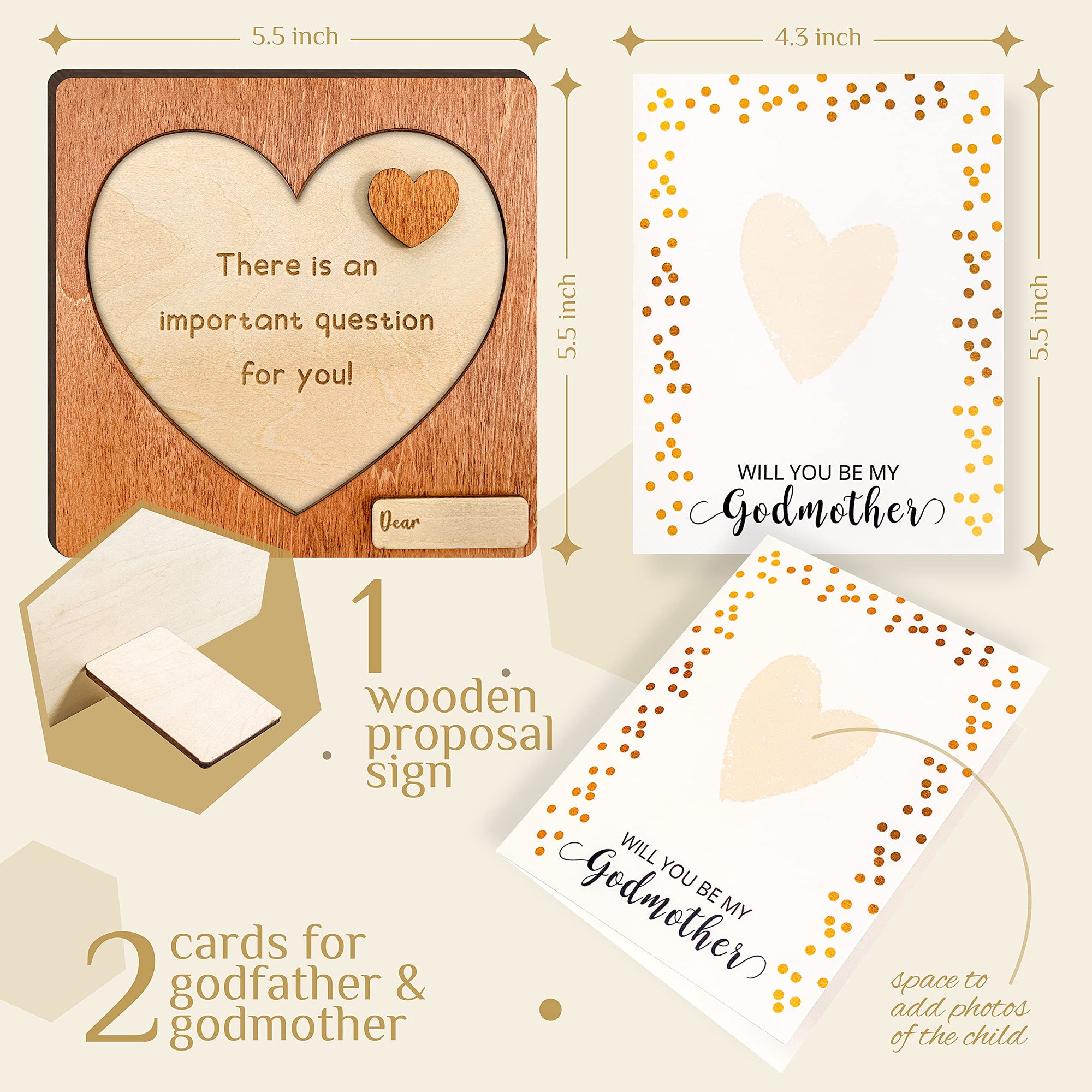 Will You Be My Godparents Proposal Gift