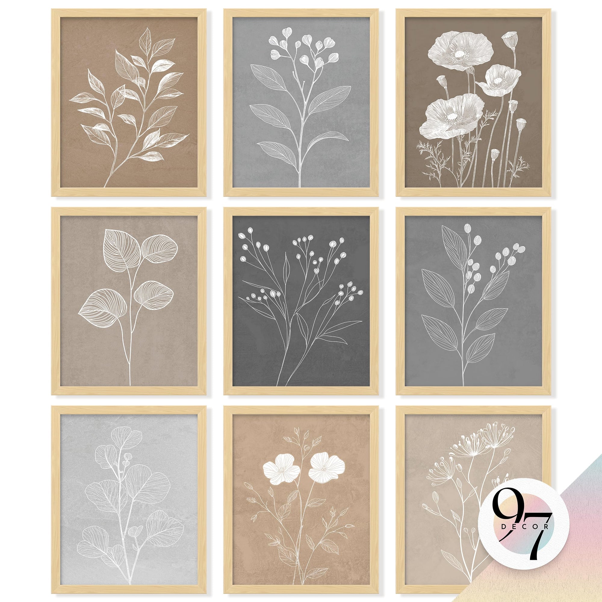 Vintage Botanical Wall Art