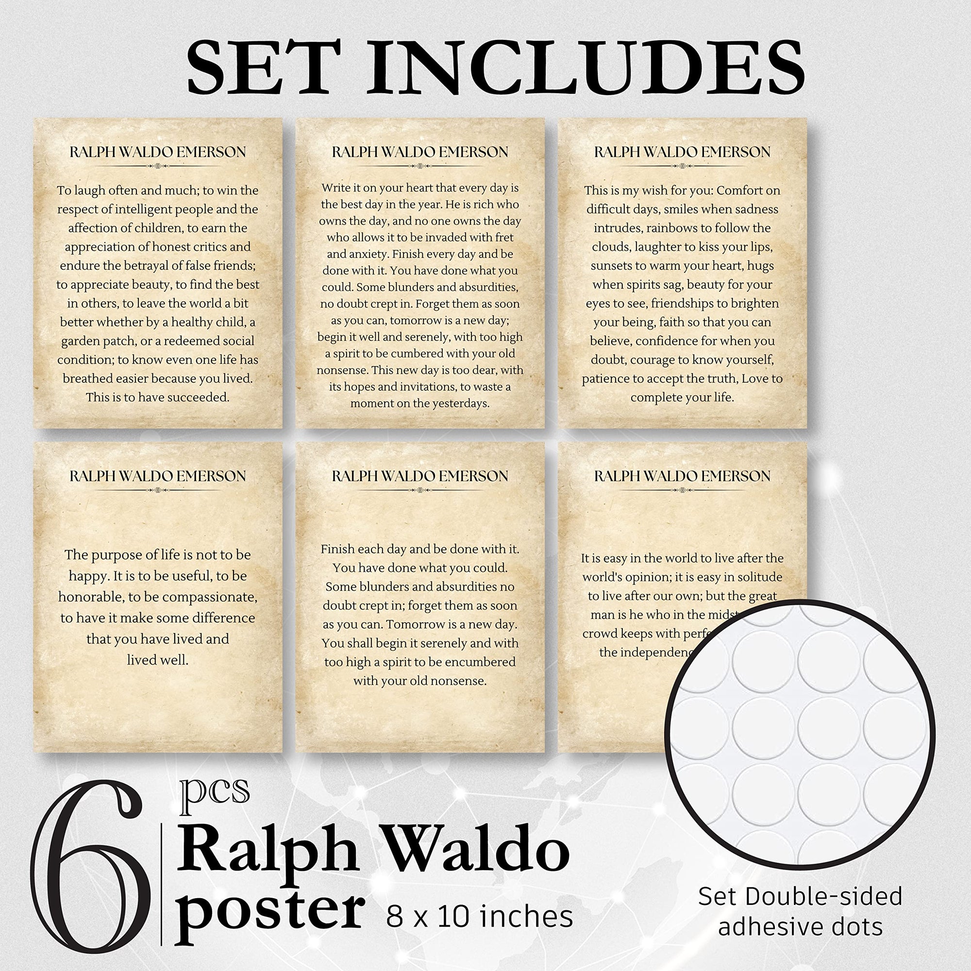 Ralph Waldo Emerson Quotes Wall Art