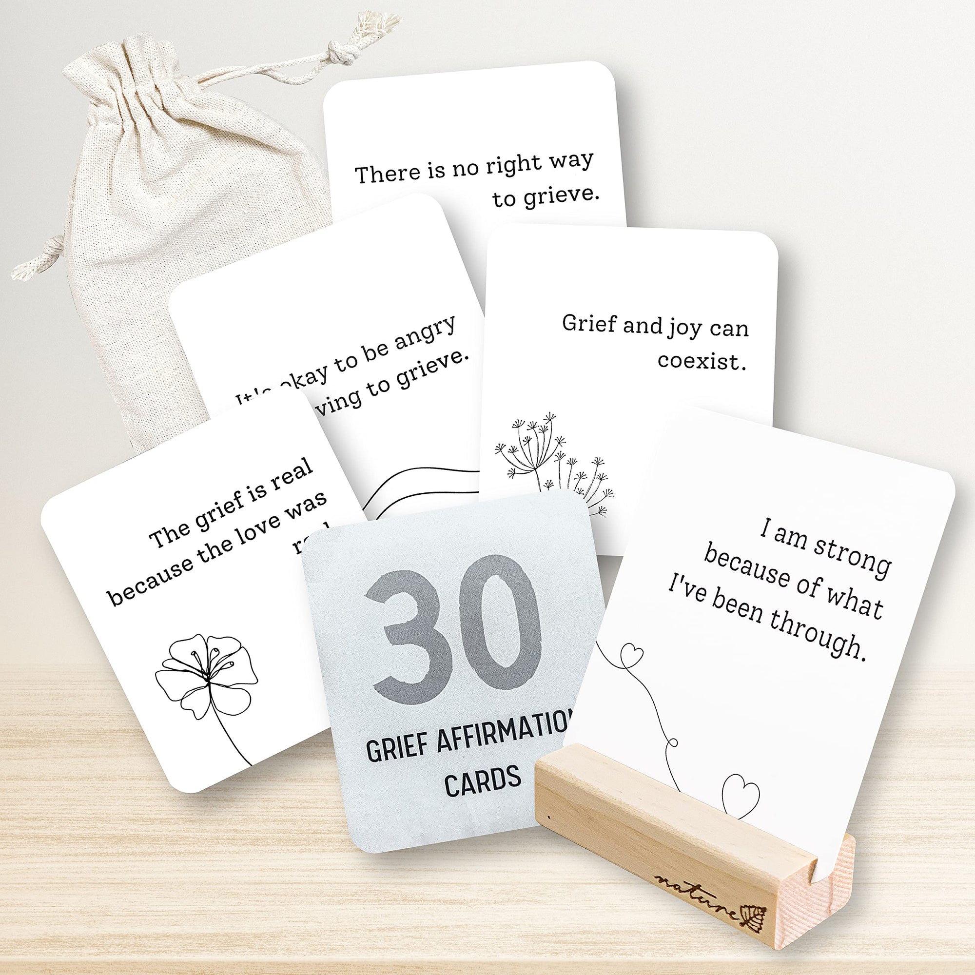 Healing Grief Affirmation Cards
