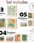 Vintage Eclectic Wall Art Prints