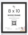 Black 8x10 Picture Frame Single