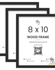 Black Picture Frames 8x10