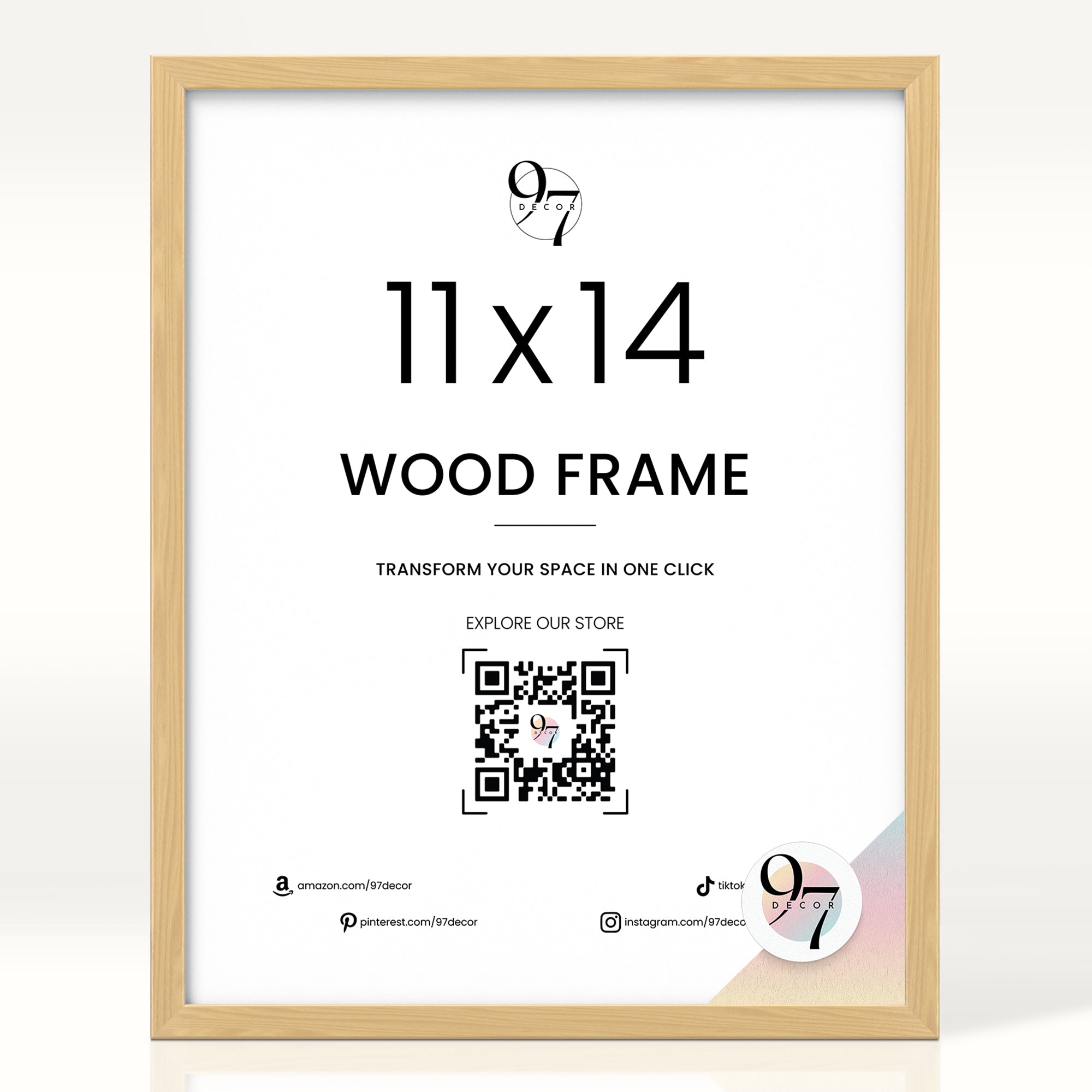 11x14 Picture Frame Wood