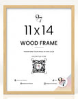 11x14 Picture Frame Wood