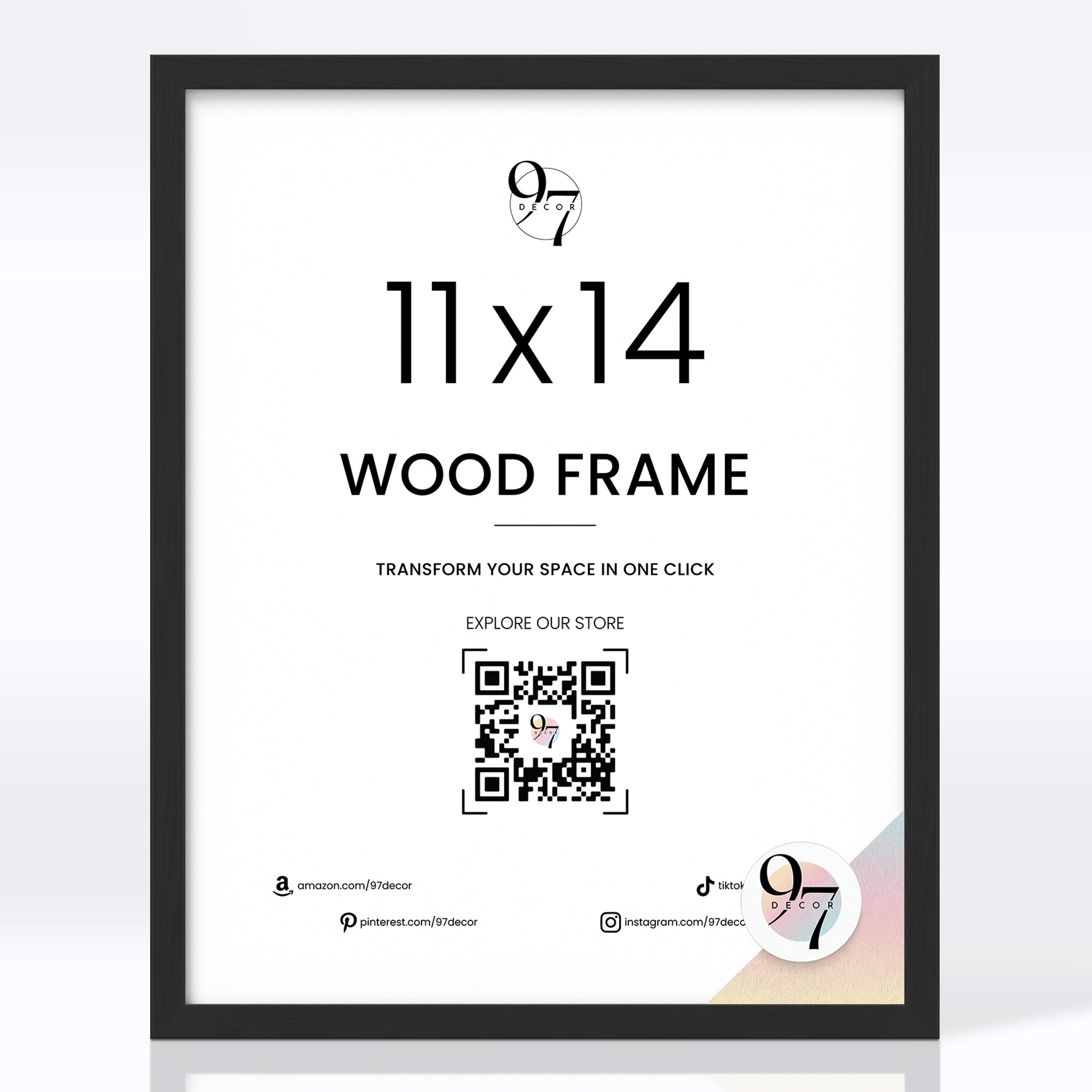 11x14 Black Frame