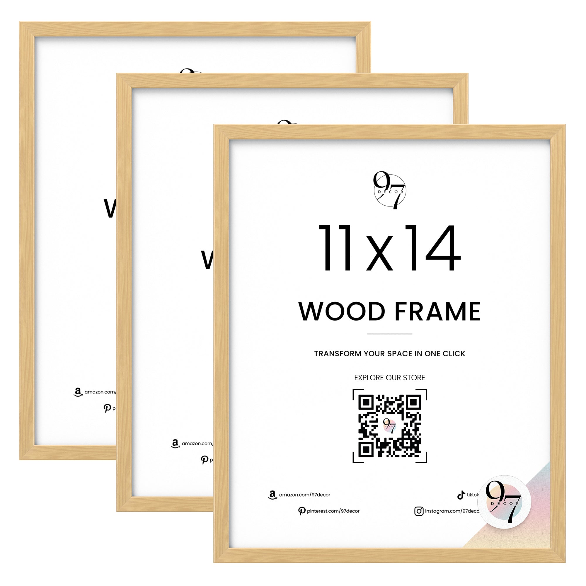 11x14 Picture Frame Wood