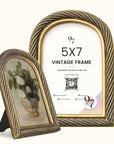 Rustic 5x7 Gold Picture Frame