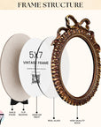 5x7 Oval Picture Frame