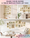 Large 11x14 Vintage Botanical Wall Art Decor