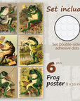 Banjo Frog Poster