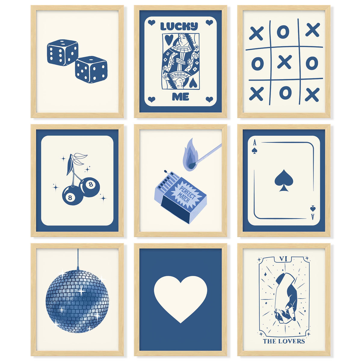 Lucka Poster Blue Lucky Poster – 97 Decor