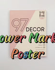 Flower Market Poster